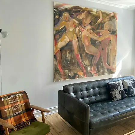 Family By Superkilen In Norrebro *